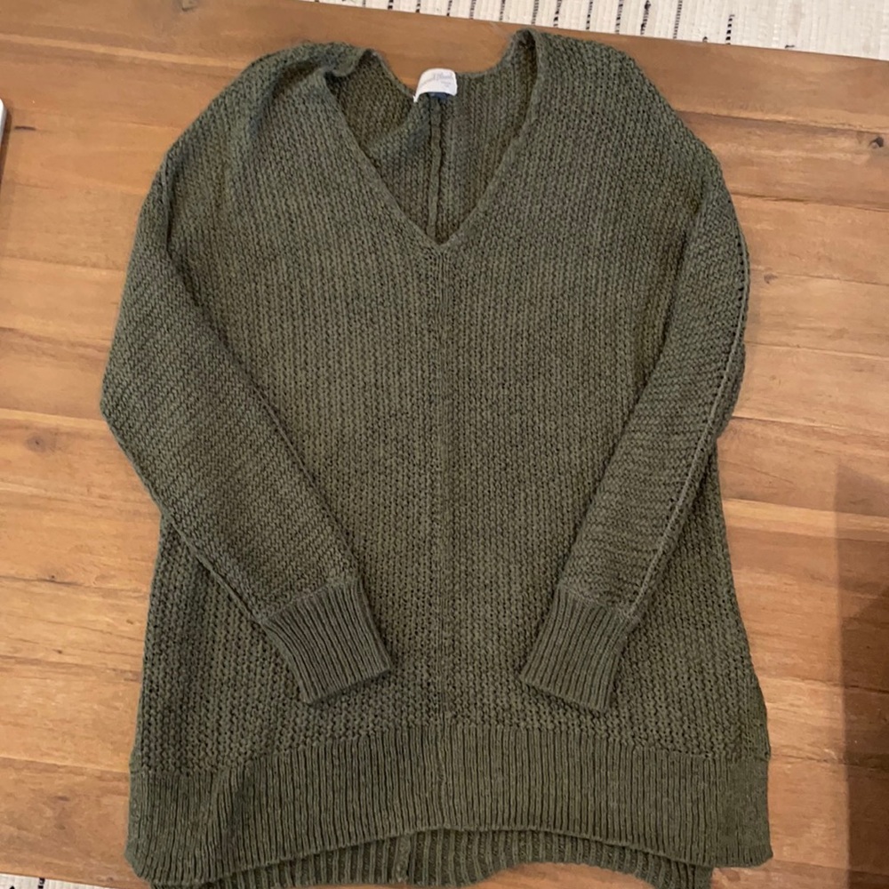 Olive Green Sweater